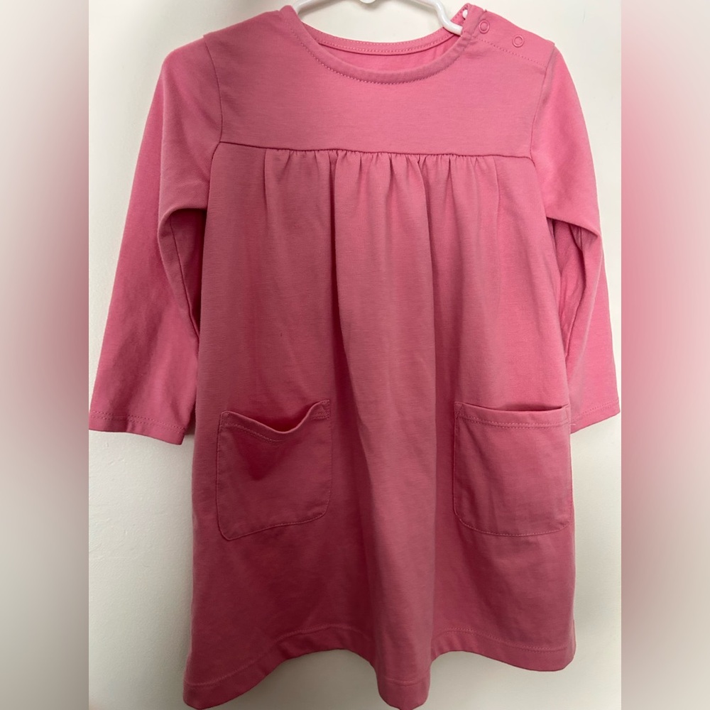 Bundle - Two Primary Brand Red and Pink Toddler Dresses